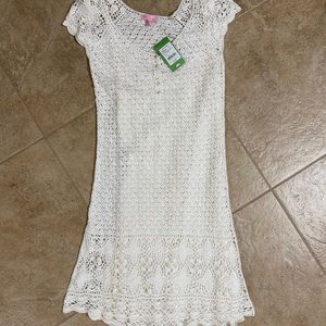 Lilly Pulitzer Canary Crochet Dress